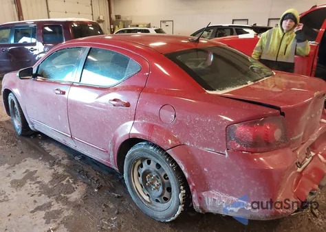 2013 Dodge Avenger from USA, damaged, VIN 1C3CDZAB2DN746128